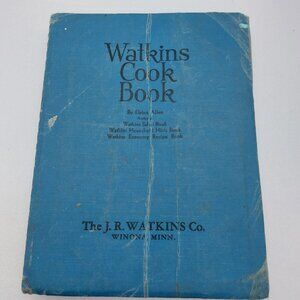 Vintage 1948 Watkins Cookbook by Elaine Allen Very Well Used